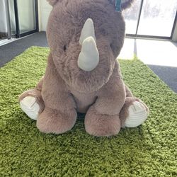 Large Rhino Stuffed Animal 