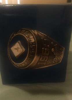 Dodgers Championship ring from giveaway night a few years back.