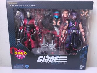 G.I. Joe Classified #160 Ninja Force Cobra Ninjas SLICE DICE