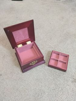 Jewelry box of Brass & Wood
