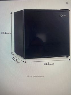 Midea Compact Refrigerator 1.6 cubic feet