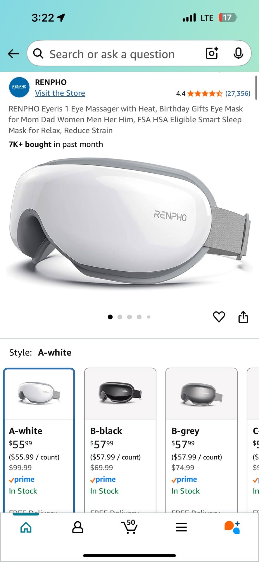 Renpho Eyeris Smart