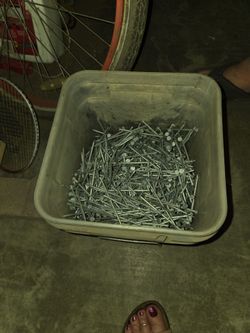 3 1/2 " Steel  Common Nails