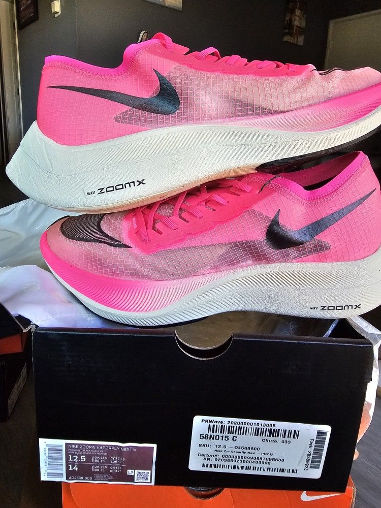 BRAND NEW Nike Vaporfly %1, Size:12.5