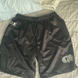 Chrome Hearts Black Shorts