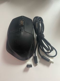 Logitech MX Master Wireless Mouse - Black and Bronze, Dongle, Cable PARTS ONLY