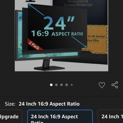 STARY [2 Pack] 24 Inch Computer Privacy Screen