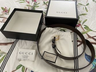 Authentic Brown Gucci Belt **Brand New**