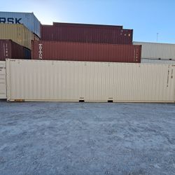 NEW Double Ended Door 40ft High Cube One Trip Shipping Containers For Sale 