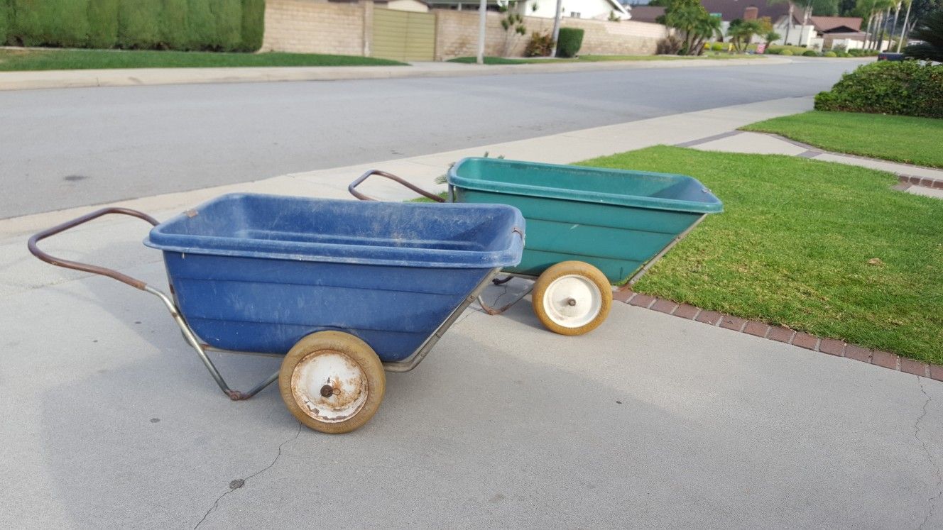 Really big wheel barrels