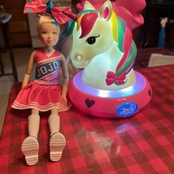 Jiji Siwa Doll And Lamp 