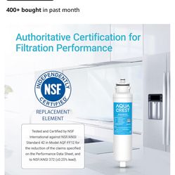 Refrigerator Water Filter For Kenmore And Whirlpool 