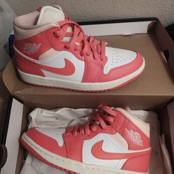 Pink Jordan Shoes $90