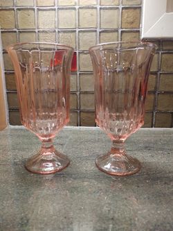 Vintage Pink Glasses