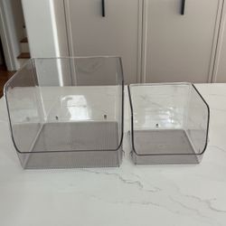 iDESIGN Stacking Open Front Pantry Bins