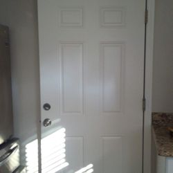 Exterior 6 Panel Steel Door