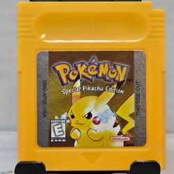 Authentic Pokémon Yellow Special Pikachu Edition Game Boy