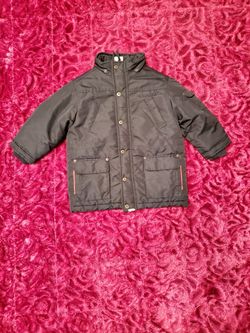 TIMBERLAND TODDLER'S BLACK UTILITY COAT
