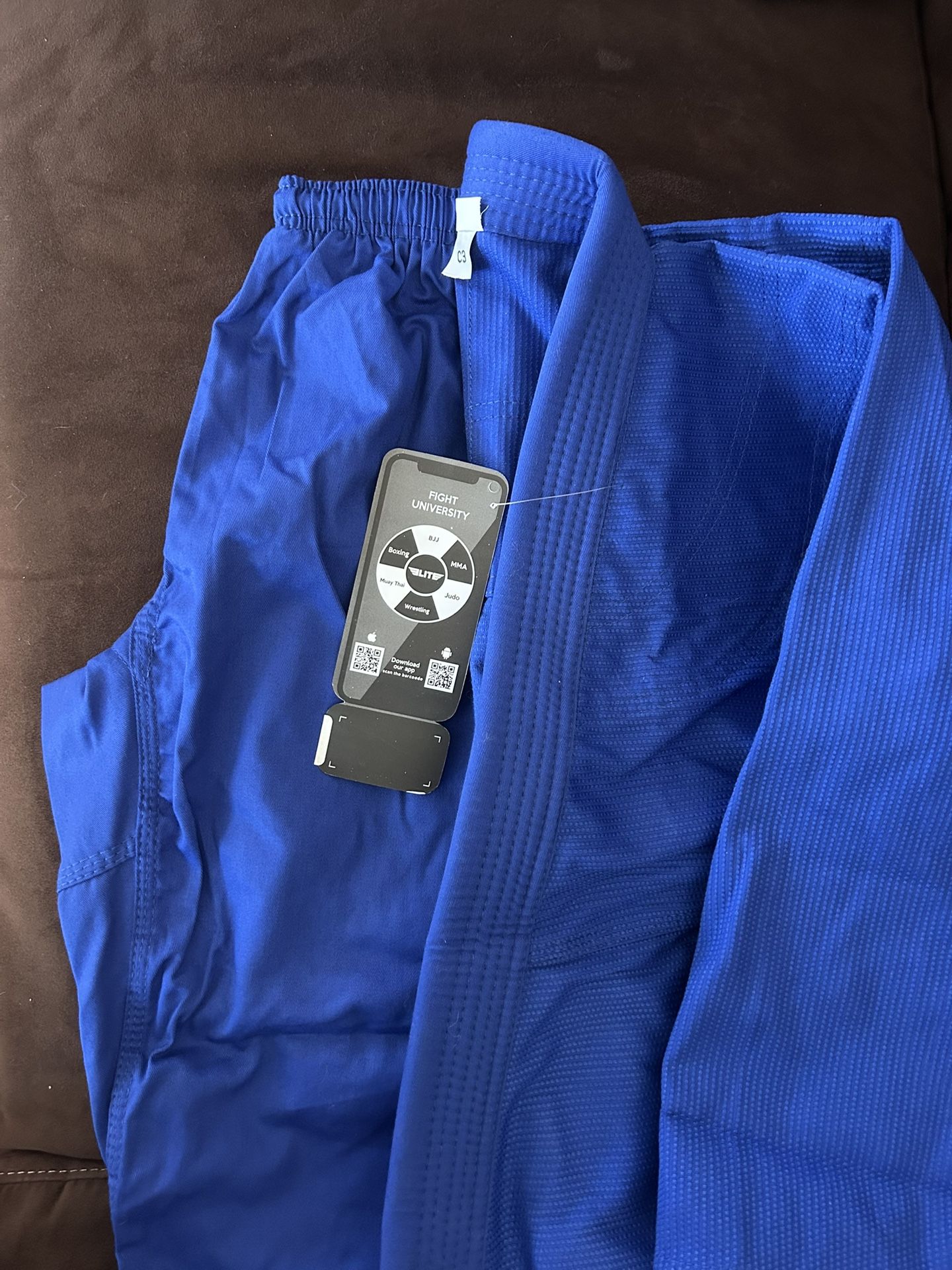 Judo Jiu Jitsu blue uniform C3 youth