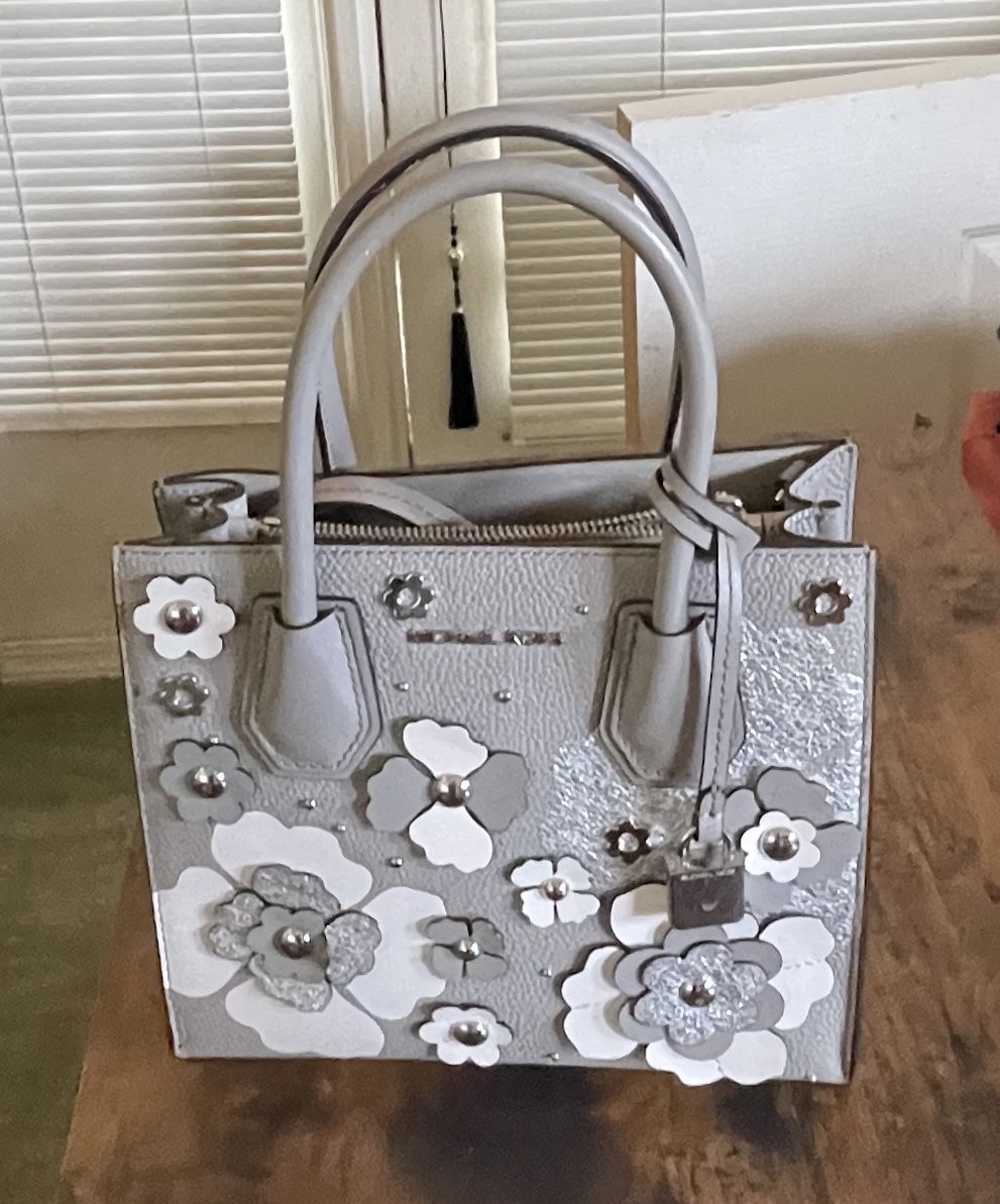 Michael Kors Mercer Bag With Flowers