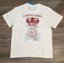 Adidas Originals Graphic Back T-Shirt – Cream