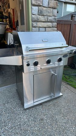 Barbecue grill stainless steel