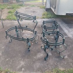 4 Glass Table Set 