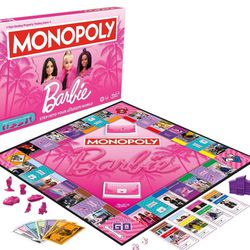 Barbie Monopoly Board Game Brand New