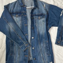 Oversized Denim Jacket Women’s