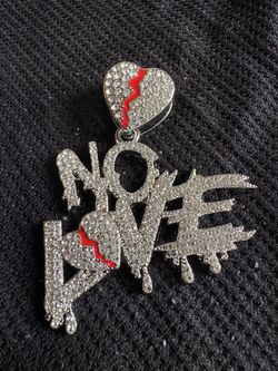 “No Love” Pendant 