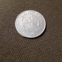 Look MAGAZINE Savings Medallion Collectible Metal Coin