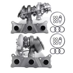 Twin Turbos For BMW 335i L6 3.0L N54B30 TD03L4 For 2014-2016 BMW 335i GT xDrive L6 3.0L Turbocharged N54B30 TD03L4 For 2009-2015 BMW 335i x