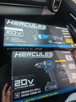 Polisher and Drill combo