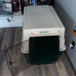Remington Single Dog-Kennel/ Fits all dogs under 100lbs