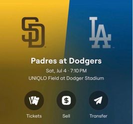 Padres at Dodgers