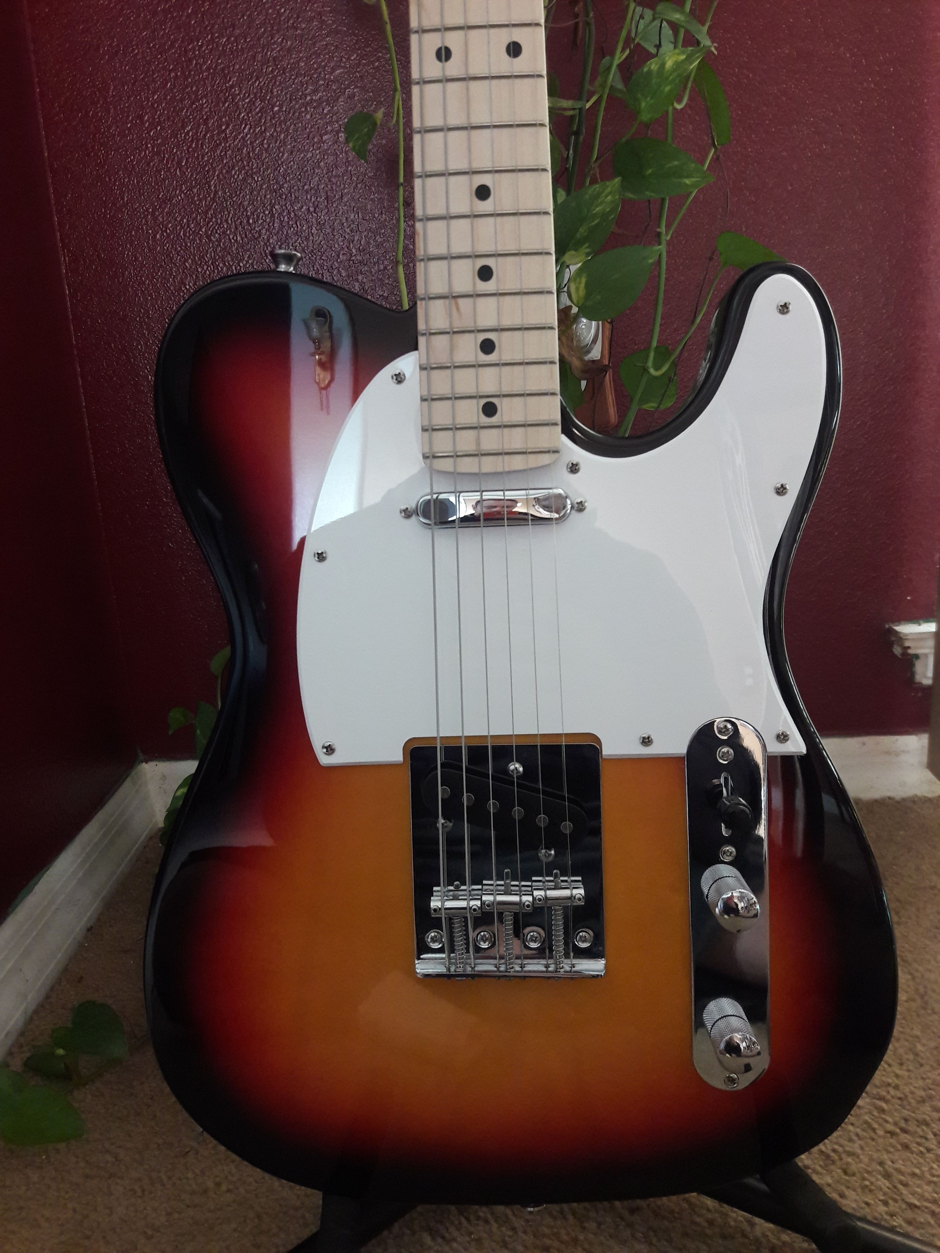 Telecaster style, Harmonia electric guitar.