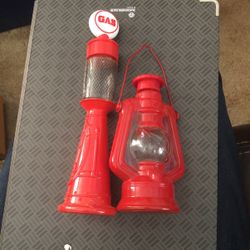Avon Gas Pump(9.5”), Country Lantern Bottles 