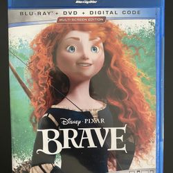 Disneys Brave Bluray +DVD