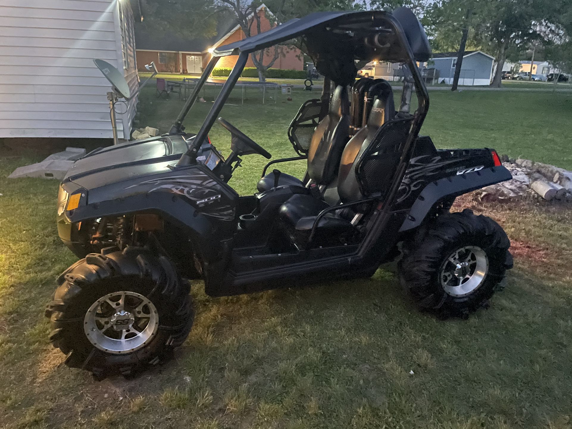 2010 Rzr Ranger 800 And 2008 Kawasaki 360 4x4