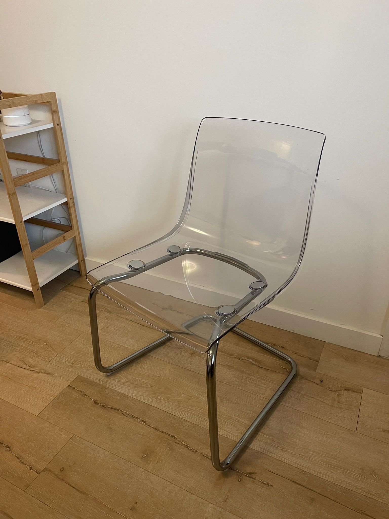 Chair Tobias Ikea Clear Chrome Plated for Sale in Miami, FL OfferUp