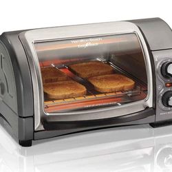  Hamilton Beach Countertop Toaster Oven, Easy Reach