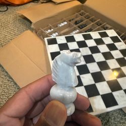 Marble Onyx Chess Set