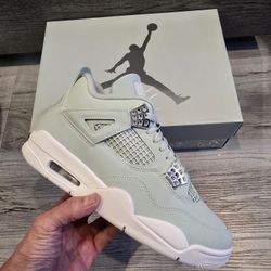 Jordan 4 Seafoam Sz 10w/8.5 M New