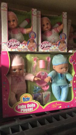 Brand new dolls $15 twins $7 singles