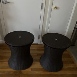 Outdoor Side Table /ice Cooler 