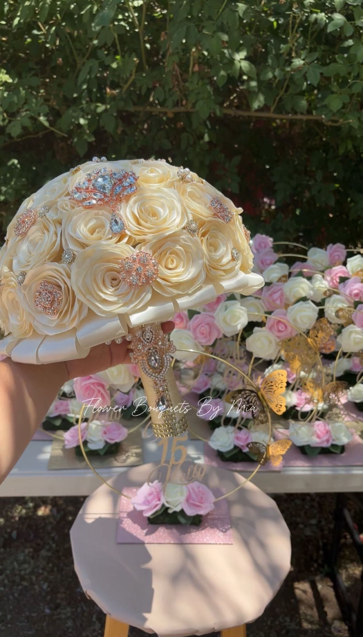 Quinceanera Ramos & Centerpieces