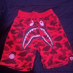 Red Bape Shorts