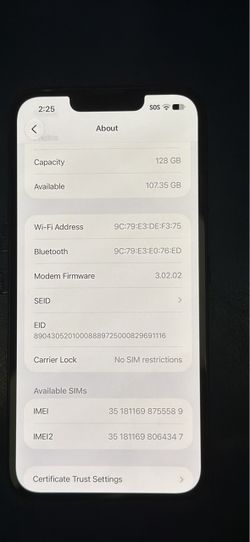 Apple iPhone 16e 128GB Unlocked