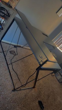 L shape desk