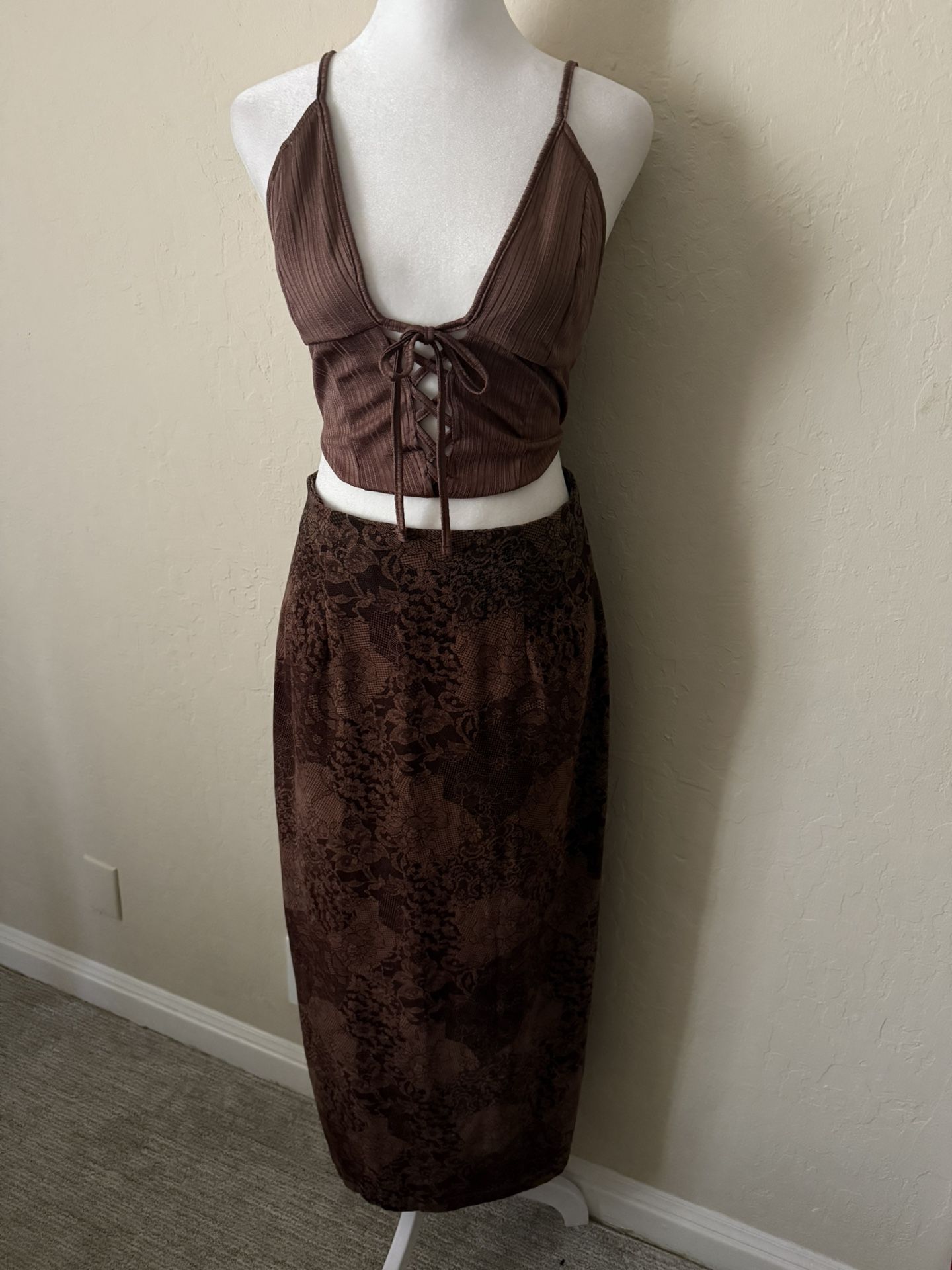Vintage maxi skirt